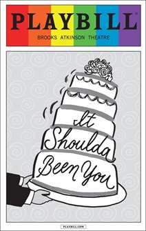 Itshoulda Been You - June 2015 Playbill with Rainbow Pride Logo 